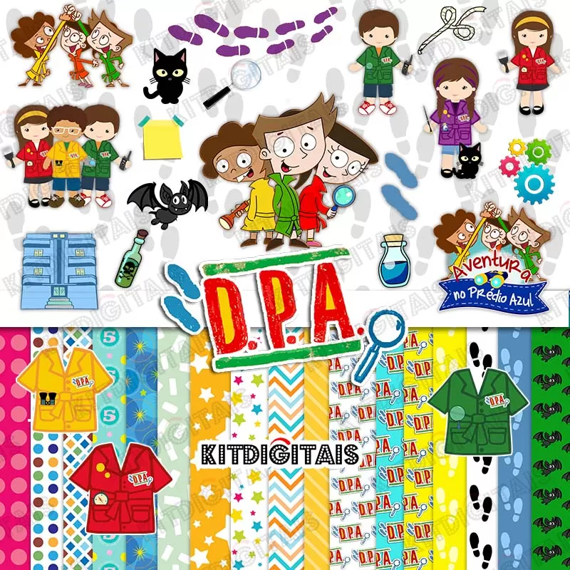 Detetive do Prédio Azul Kit Digital