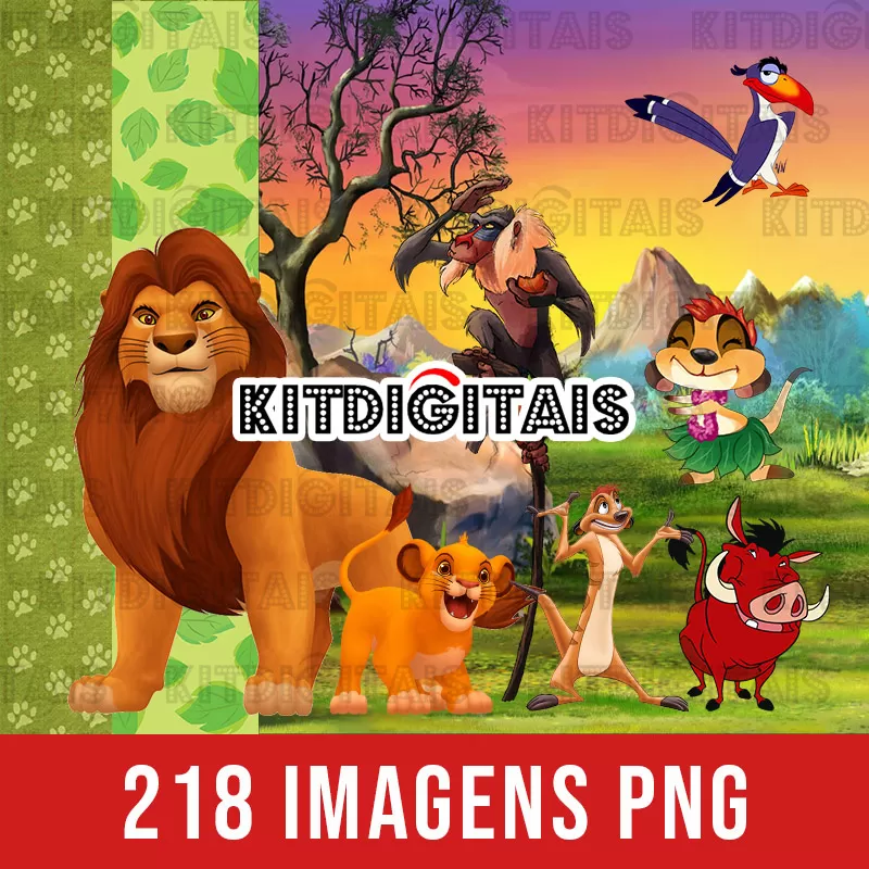 Kit Digital Rei Leão