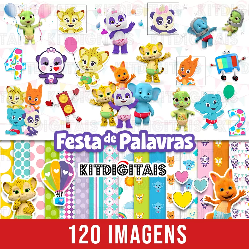 Kit Digital Festa de Palavras