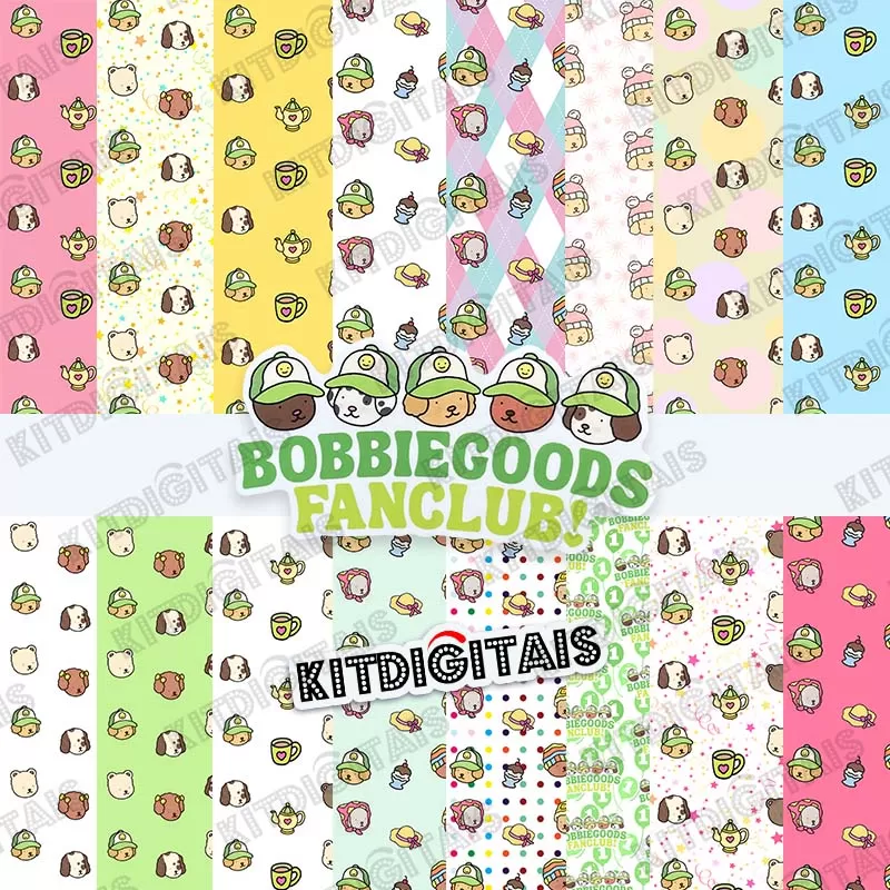 Bobbie Goods Papeis Digitais