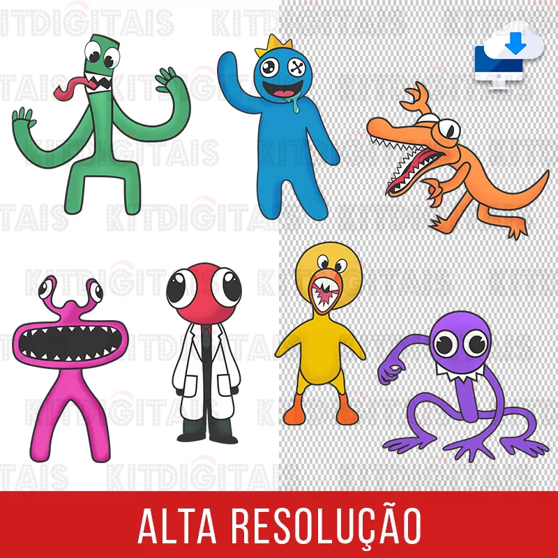 Rainbown Friends Arquivo Digital