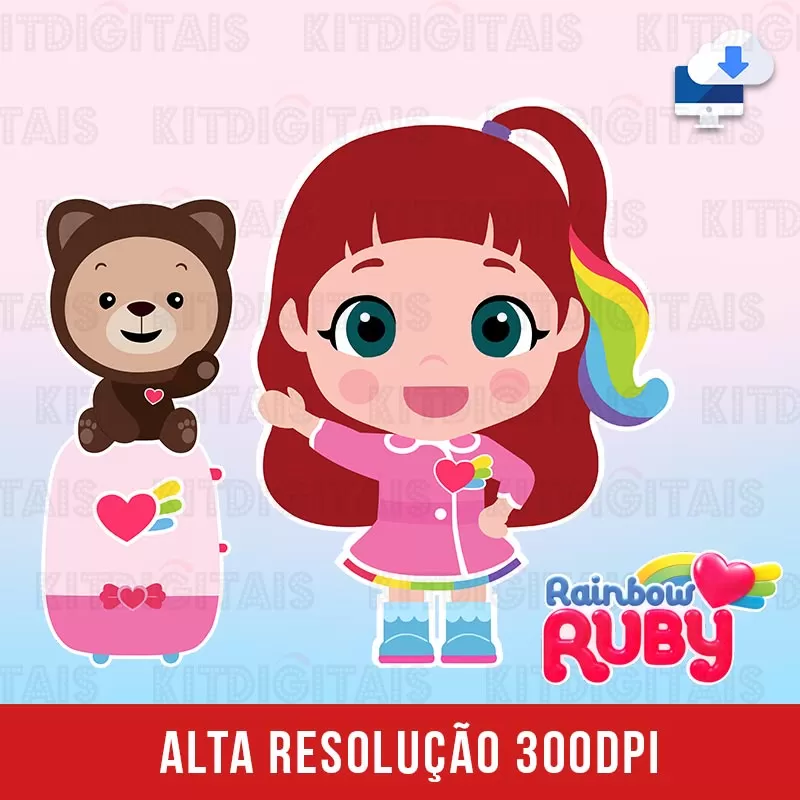 Rainbow Ruby Clipart High Quality
