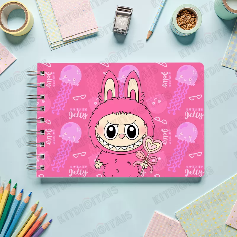 Labubu Livro de Colorir