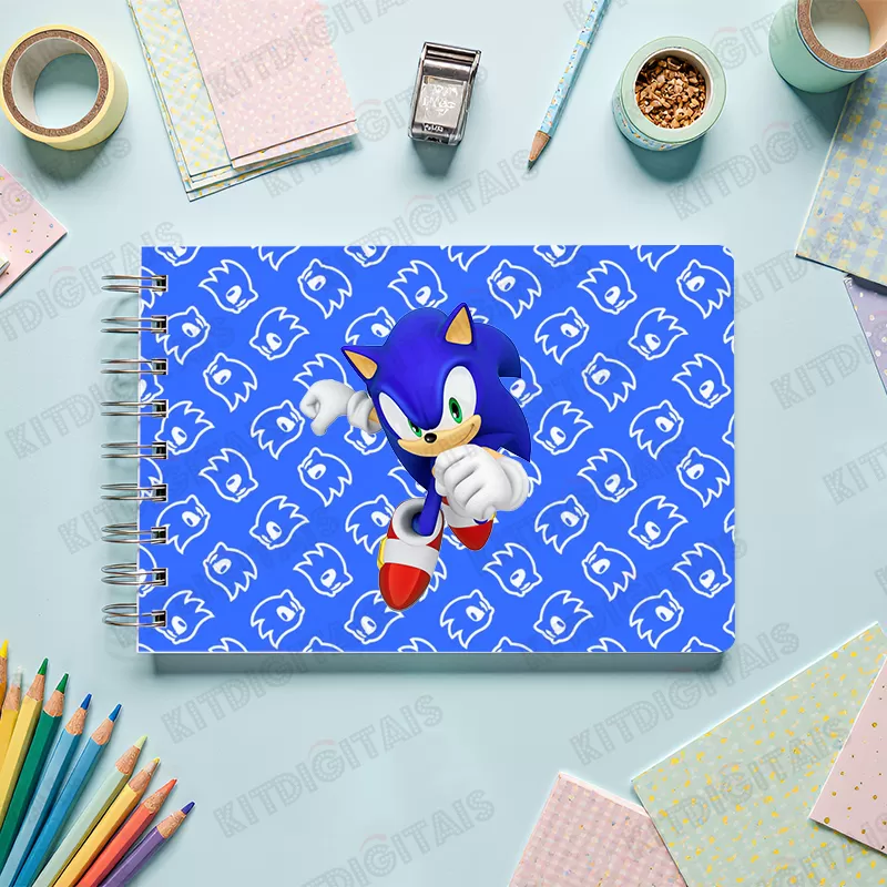 Sonic Livro de Colorir