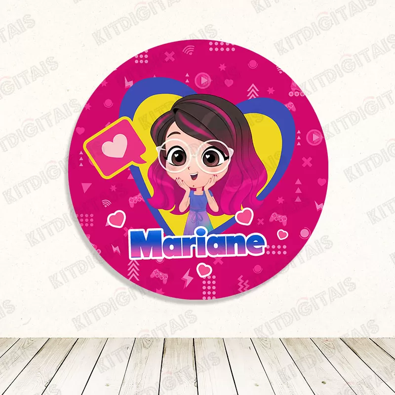 Luluca Game Painel Digital Redondo Mod3