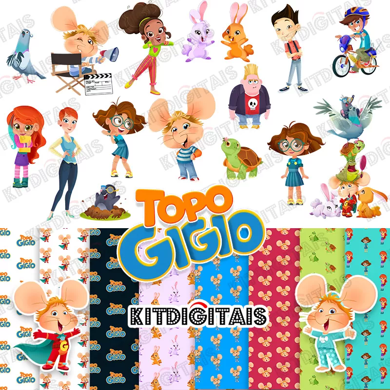 Topo Gigio Png e Papeis Digitais