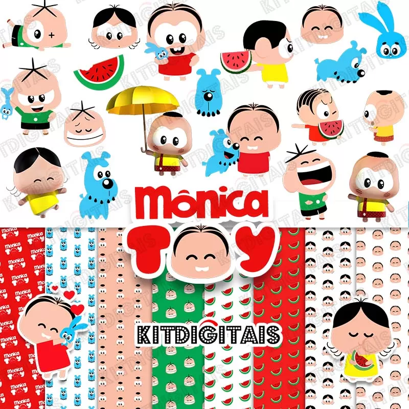 Kit Digital Mônica Toy