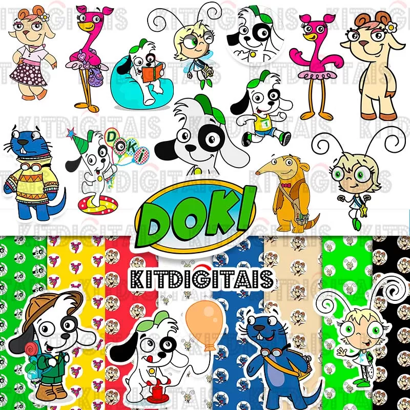 Kit Digital Doki e seus Amigos