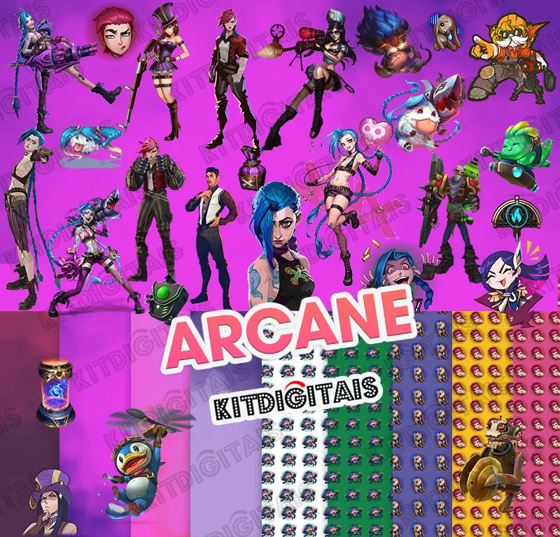 Kit Digital Arcane League of Legends