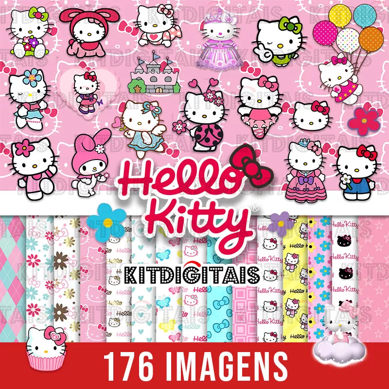 Kit Digital Hello Kitty