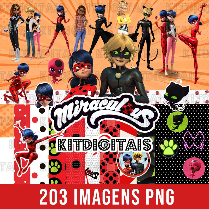 Kit Digital Miraculous Ladybug