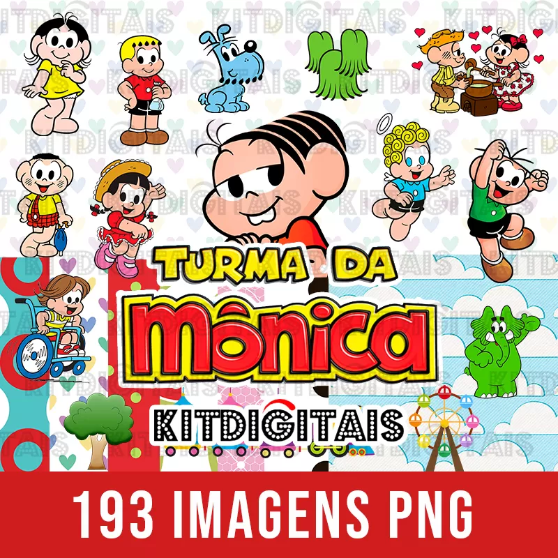 Kit Digital Turma da Mônica