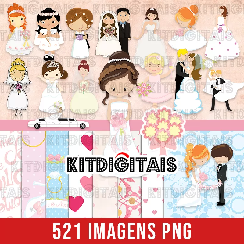 Kit Digital Casamento