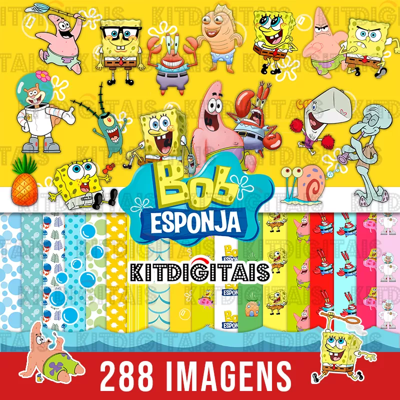 Kit Digital Bob Esponja