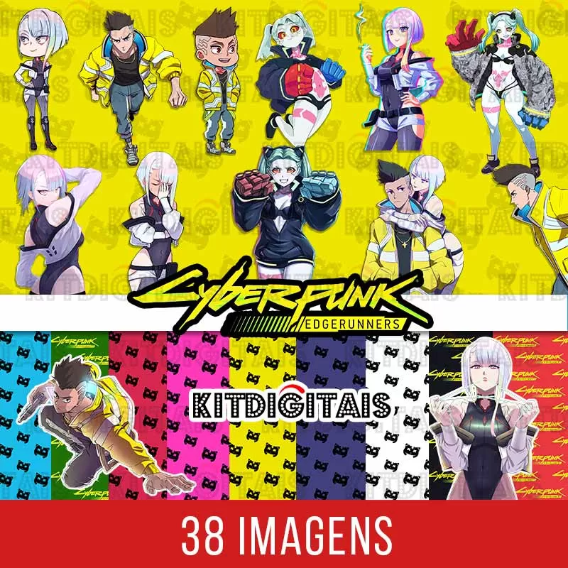 Kit Digital Cyberpunk Edgerunners