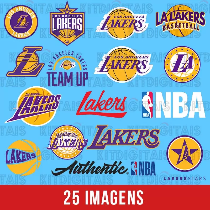 Kit Digital Los Angeles Lakers Cliparts