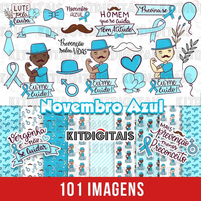 Kit Digital Novembro Azul