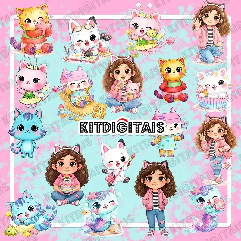 Gabby Clipart Png Aquarela