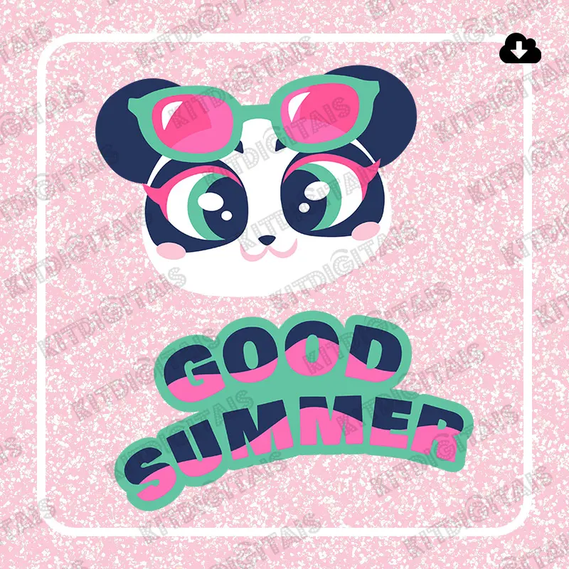 Panda Good Summer Png