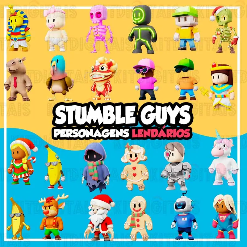 ABRI O PERSONAGEM mais RARO DO STUMBLE GUYS!!! 