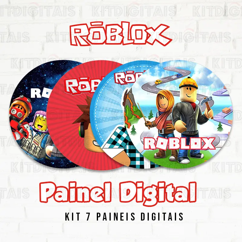 Kit Digital Roblox Arquivos Digitais Roblox png